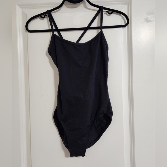 🌸3/$30🌸 Dance Ballet Black Bodysuit - Picture 2 of 3